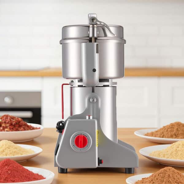 SKYSHALO Electric Grain Mill Grinder 2100W High-Speed Stainless SKYSHALO Electric Grain Mill Grinder 2100W High-Speed Stainless