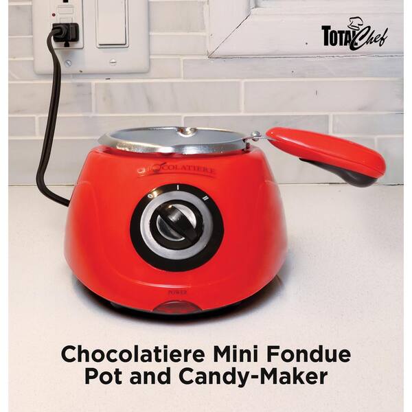 Total Chef Chocolatiere Electric Melter and Fondue Pot for Chocolate and  Candy Melts, 8.8 oz (250 g) CM10G-CA - The Home Depot