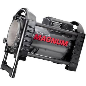 Magnum Forced Air Propane Heater - 125,000 BTU, Liquid Propane Gas, Portable with Patented Power Burner Technology