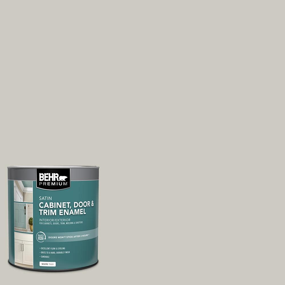 BEHR PREMIUM 1 qt. 790C3 Dolphin Fin Satin Enamel Interior/Exterior