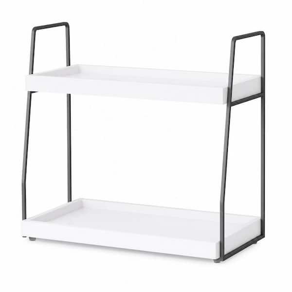 Wudkey 2-Tier Countertop Bathroom and Bedroom Vanity Organizer in