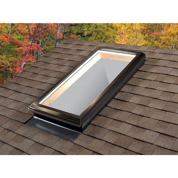 SUN-TEK 14-1/2 in. x 46-1/2 in. Fixed Curb Mounted Skylight with