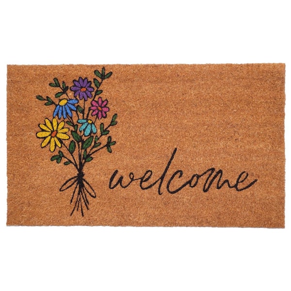 Calloway Mills Please Leave Doormat, 17 x 29, Multi