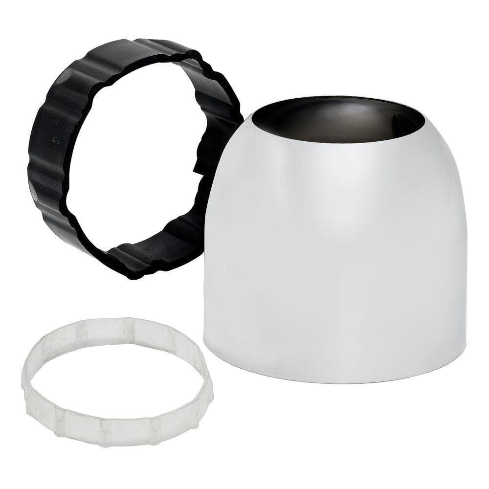 2 in. Escutcheon Cap Kit, Polished Chrome