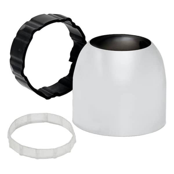 2 in. Escutcheon Cap Kit, Polished Chrome