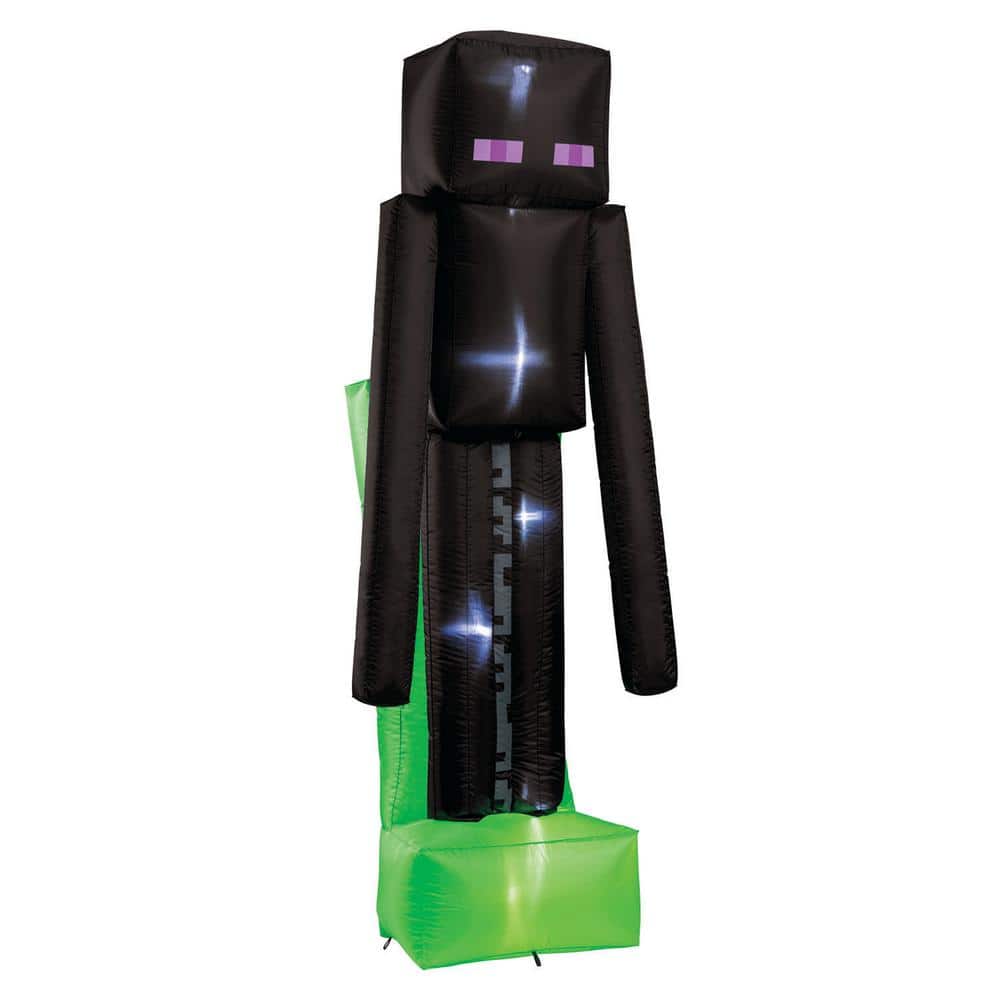 UPC 192995159280 product image for 8 Ft. 5 in. Blowup Inflatable Minecraft Enderman with Built-In LED Lights Hallow | upcitemdb.com