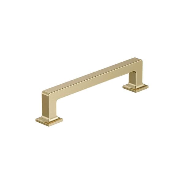 Lintel 5-1/16 in. (128 mm) Center-to-Center Golden Champagne Bar Cabinet Pull