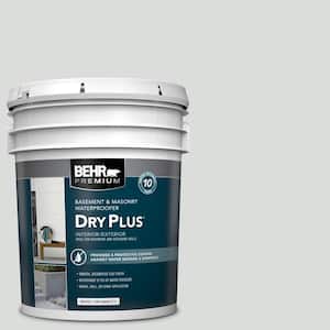 5 gal. #DMW-28 Soft Gray Flat Interior/Exterior Dry Plus Basement & Masonry Waterproofer