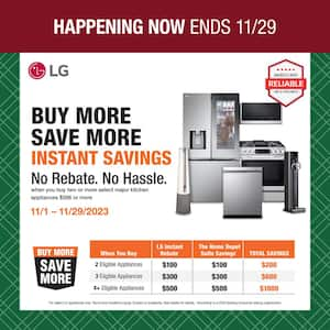 LG 28 cu. ft. 3 Door French Door Refrigerator with Ice and Water Dispenser  and Craft Ice in Black Stainless Steel LHFS28XBD - The Home Depot