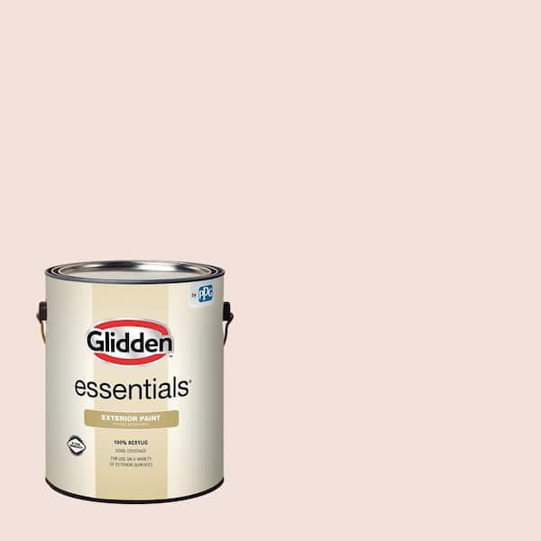 Glidden Essentials 1 gal. PPG1052-2 Brandy Alexander Satin Exterior Paint
