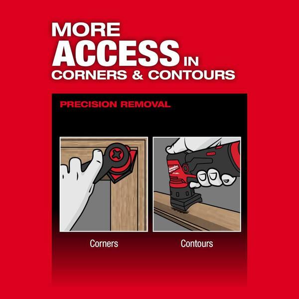 Milwaukee - M12 FUEL 12-Volt Lithium-Ion Brushless Cordless Orbital Detail Sander with M12 High Output 2.5 Ah Battery Pack