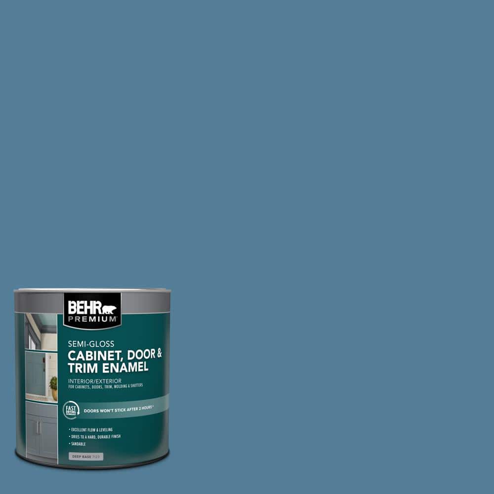 1 qt. #PFC-58 Alpine Sky Semi-Gloss Enamel Interior/Exterior Cabinet, Door & Trim Paint price history on PriceWatchPro
