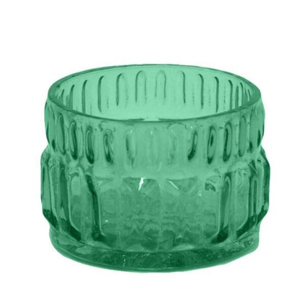 Unbranded Anjelica 2 in. Green Candle Holder