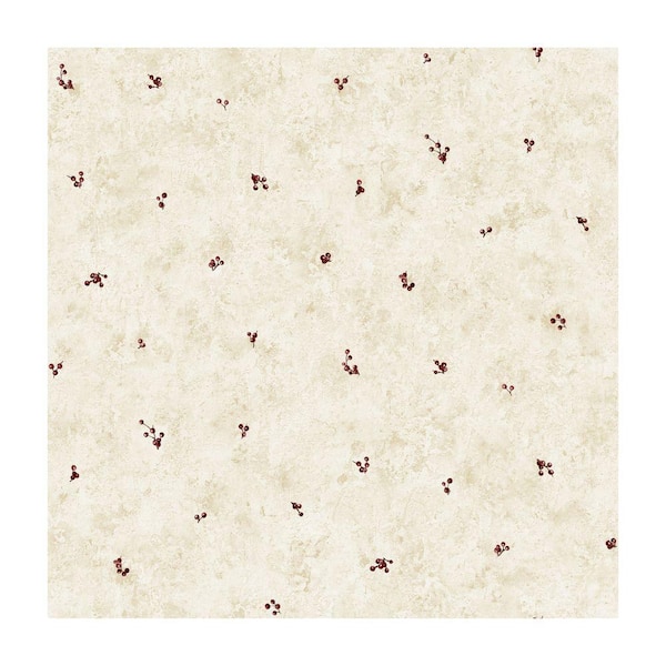 York Wallcoverings Best of Country Mini Berry Spot Strippable Roll Wallpaper (Covers 56 sq. ft.)