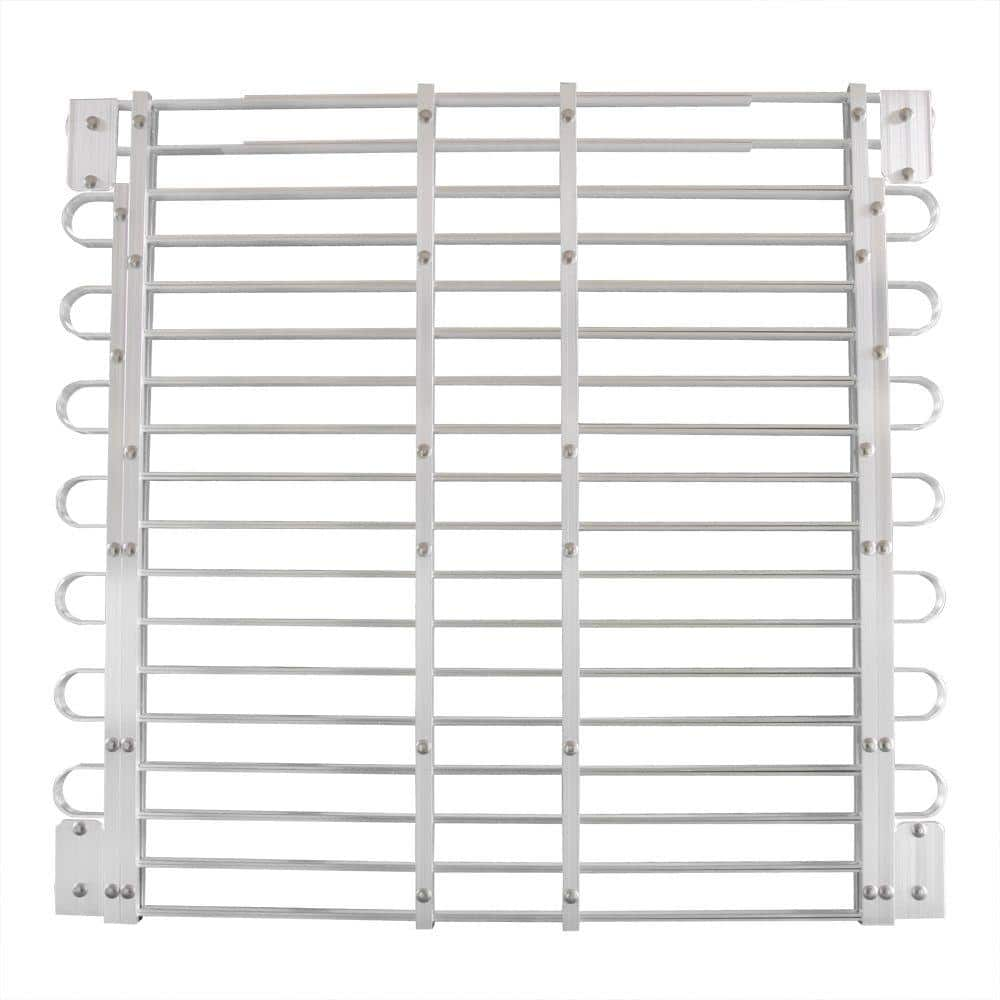 34 - 37 in. x 45 - 60 in. Adjustable Aluminum Window-Well Grate