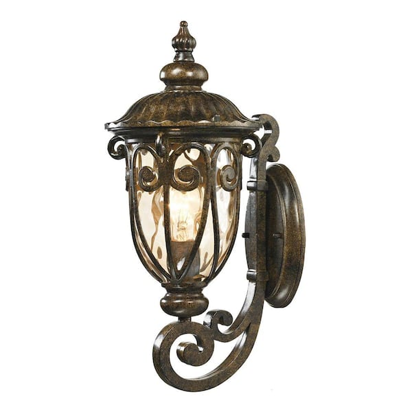 Titan Lighting Chantal Collection Hazelnut Bronze Outdoor Sconce