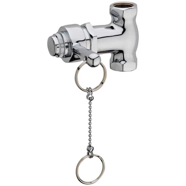 Homewerks Worldwide Self-Closing Shower Valve with Pull Chain in Chrome