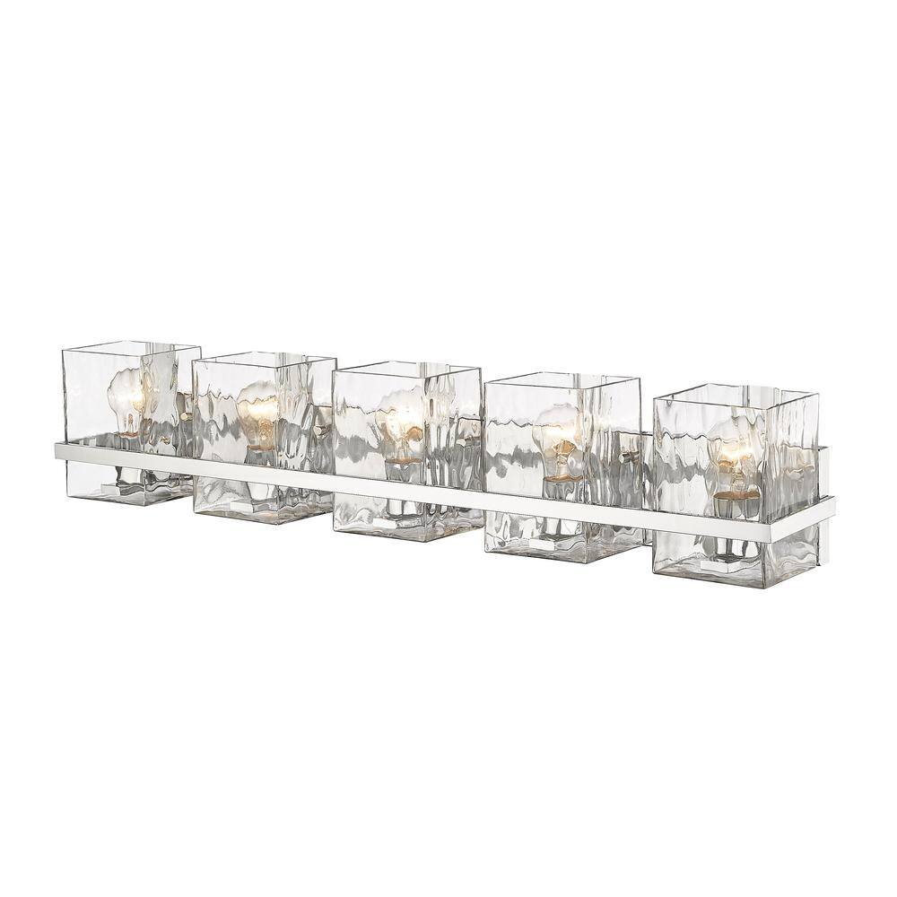 Bennington 7 in. 5-Light Chrome Vanity Light