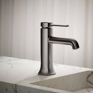 Occasion 1.2 GPM Single Handle Single Hole Bathroom Faucet in Vibrant Titanium