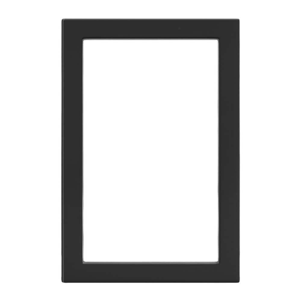 24 in. W x 32 in. H Minimalist Rectangular Black Wood Frame Bathroom Mirror Vanity Mirror Wall Mirror/Floor Mirror