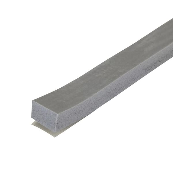 0.75 in. x 10 ft. Gray Foam Window Seal for Ex-Large Gaps Weatherstrip Roll