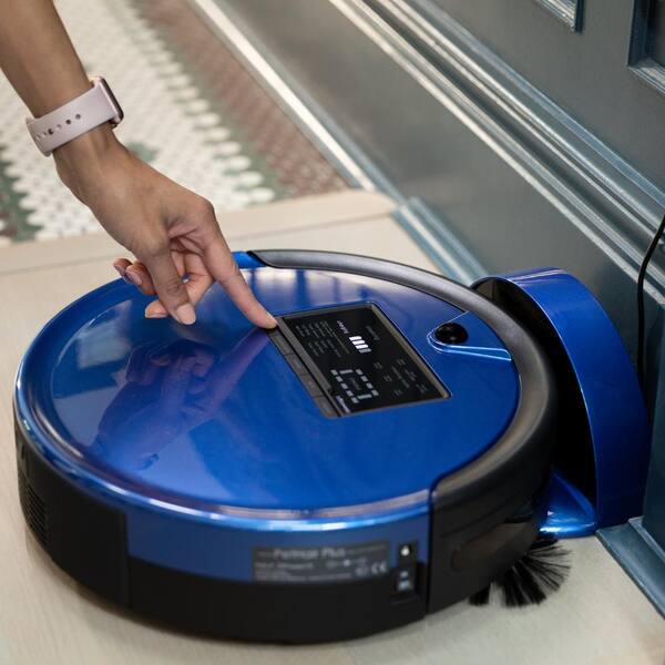 bObsweep - PetHair Plus Robotic Vacuum Cleaner and Mop, Cobalt