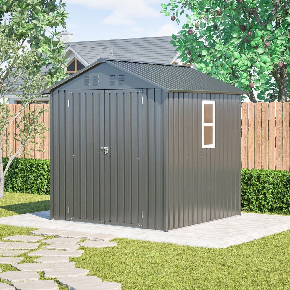 black-thanaddo-metal-sheds-