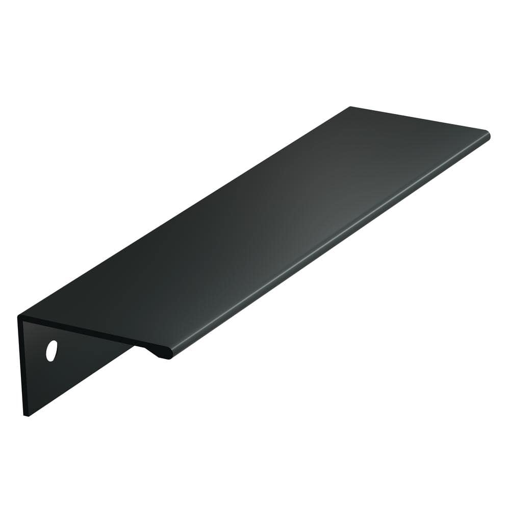 Martin 5 in. Center to Center Matte Black Lip Drawer Pull