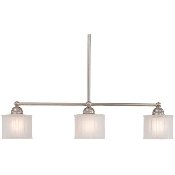 Minka Lavery 1730 Series 3-Light Polished Nickel Island Light