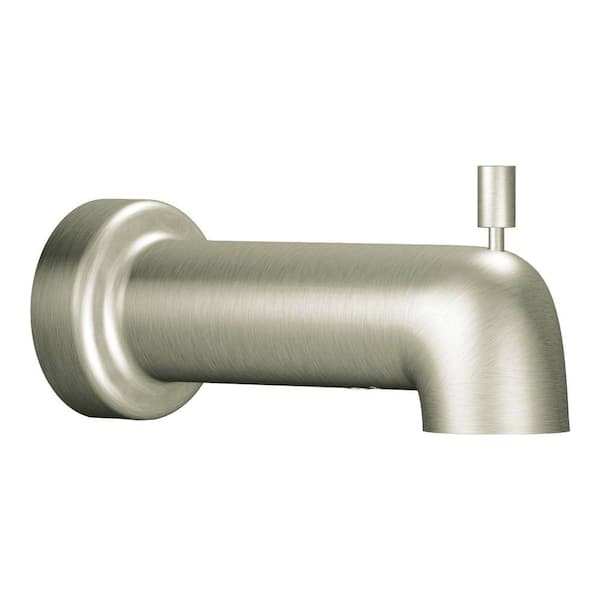 MOEN Level Diverter Tub Spout in Brushed Nickel