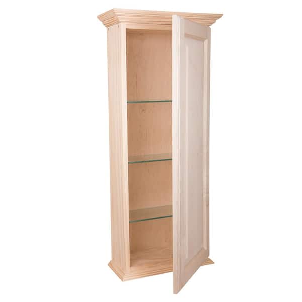 Aer 4 25 X 17 43 5 Unfinished Wood On The Wall Cabinet