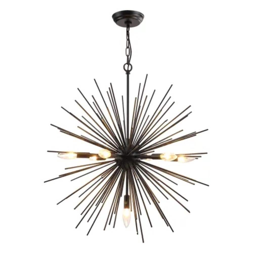 Modern Starburst Firework Metal Pendant Light for Dining Room Bedroom price history on PriceWatchPro