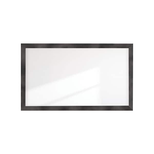 BrandtWorks Clouded Gunmetal Wide Framed Wall Mirror 40 in. W x 67 in. H