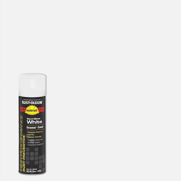 15 oz. Rust Preventative Semi Semi-Gloss White Spray Paint (Case of 6)