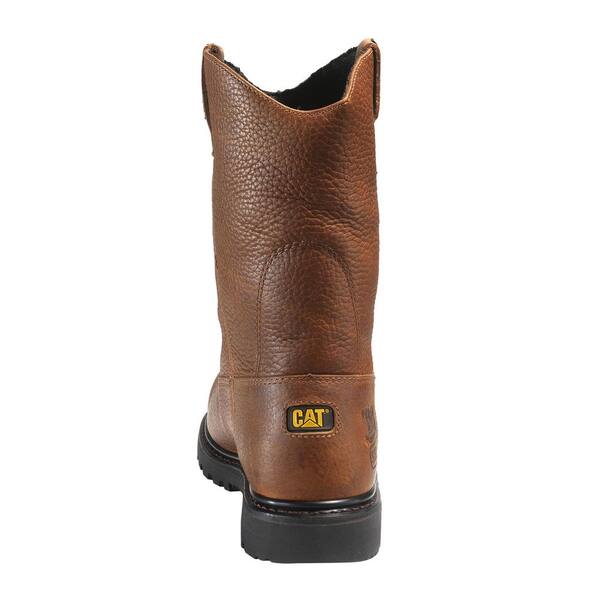 cat pull on work boots
