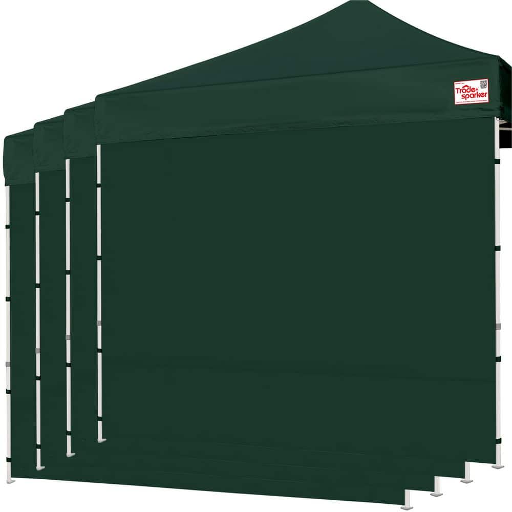 Tradesparker Series 10 ft. x 10 ft. Forest Green Pop-up