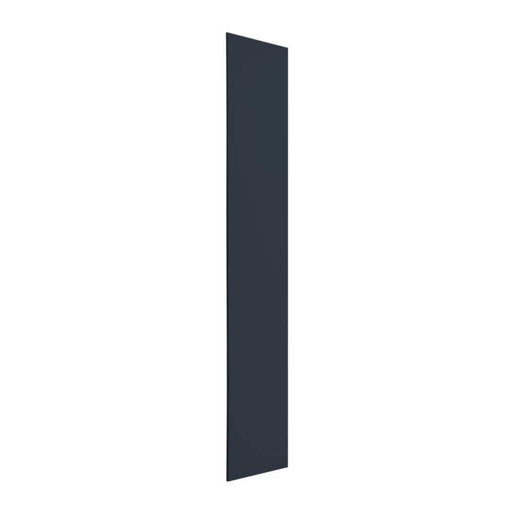 Avondale/Leyton 11.25 in. W x 42 in. H Wall Cabinet Flush End Panel in Ink Blue price history on PriceWatchPro