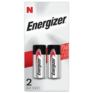 N Batteries (2-Pack), 1.5V Miniature Alkaline E90 Batteries