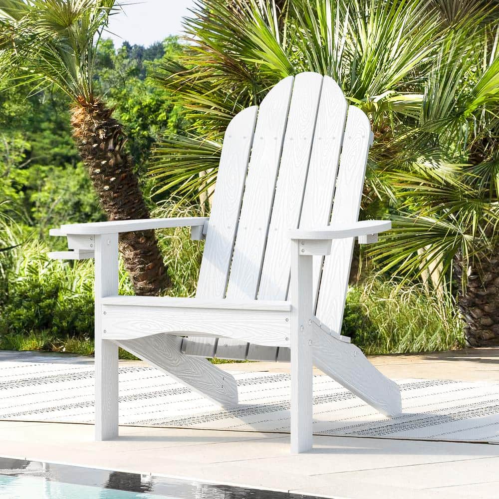 LUE BONA Phillida White Recycled Poly HIPS Plastic Weather