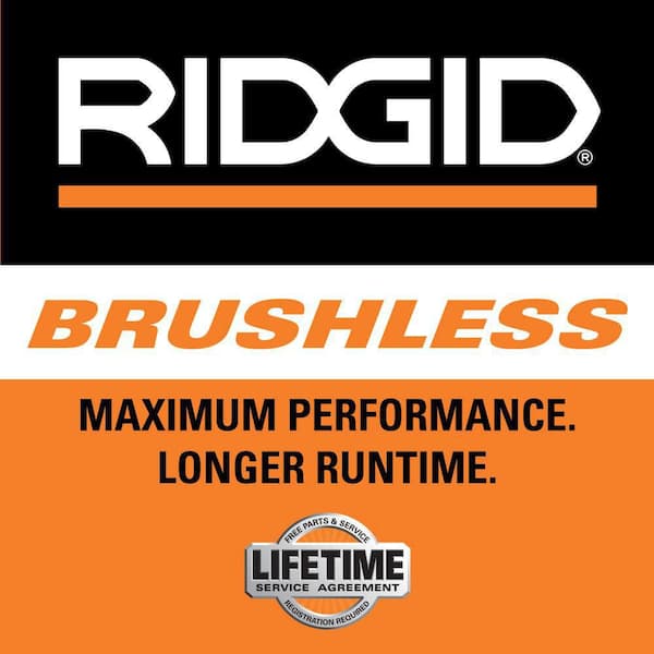 RIDGID 1008075099 18V Brushless Cordless 7-1/4 in. Rear Handle Circular Saw (Tool Only) - 2