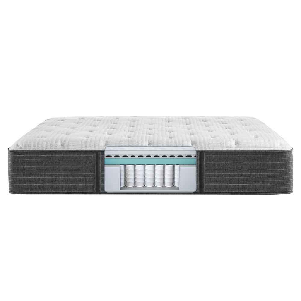 Queen Pillowtop White Gel Memory Foam Innerspring Mattress with Boxspring