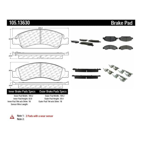 Centric Parts Disc Brake Pad Set