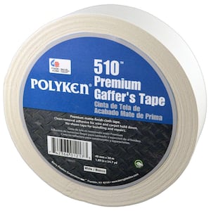 1.89 in. x 54.7 yd. 510 Professional-Grade Gaffer Duct Tape in White