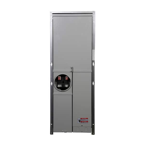 Eaton 200 Amp 40-Circuit Outdoor EUSERC Meter Breaker Panel