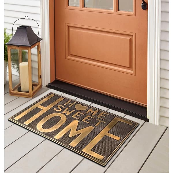 Coir Door Mat Entry Doormat Funny Home Sweet Apartment