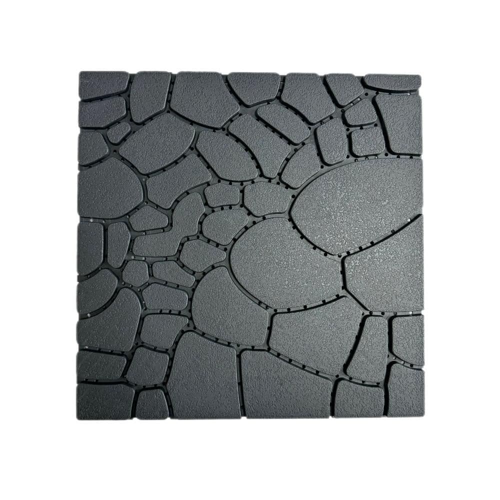 Plastic Floor Pavers 12x12 Waterproof Patio Deck Tiles Interlocking Fl