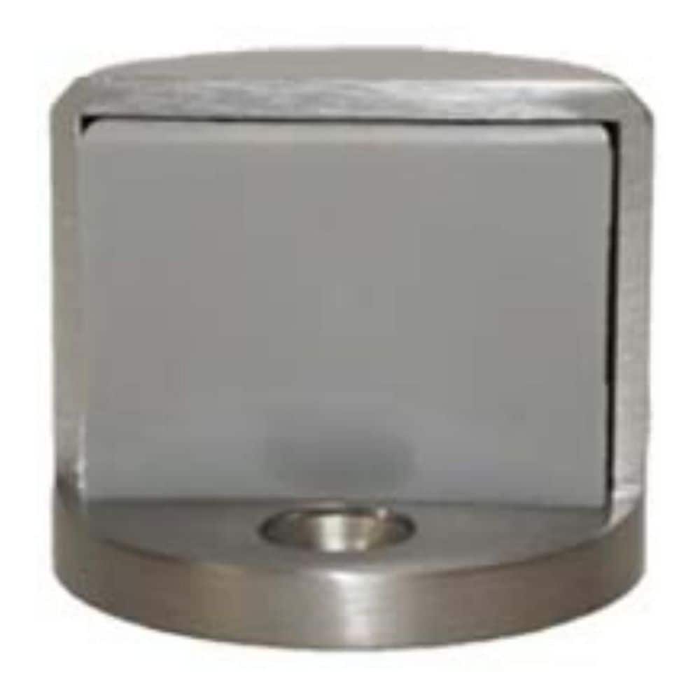 Universal Wall Mounted Solid Door Stop in Brushed Chrome price history on PriceWatchPro