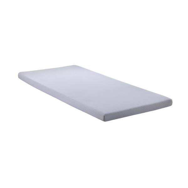 Simmons Siesta 3 in. Blue Twin-Size Memory Foam Roll-Up Mattress