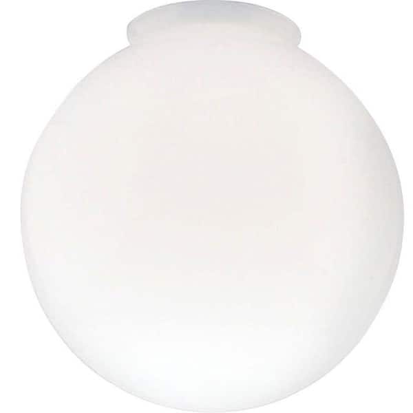 Westinghouse 6 in. Handblown Gloss White Globe with 3-1/4 in. Fitter
