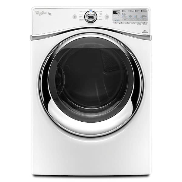 Whirlpool Duet 7.4 cu. ft. Electric Dryer with Steam in White-DISCONTINUED